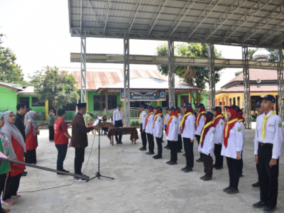 Pelantikan Pengurus Baru PMR MAN 3 Medan: Membangun Karakter Remaja Jujur dan Bertanggung Jawab