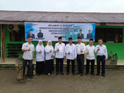 Kakanwil Kemenag Sumatera Utara Tinjau Pelaksanaan Asesmen Nasional di MAN 3 Medan