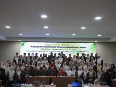Workshop MGMP MAN 3 Medan Wujudkan Guru Inspiratif