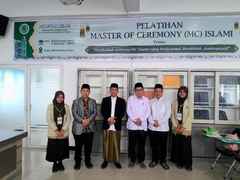 You are currently viewing Dua Murid MAN 3 Medan Tempuh Pelatihan MC Islami MUI Sumut