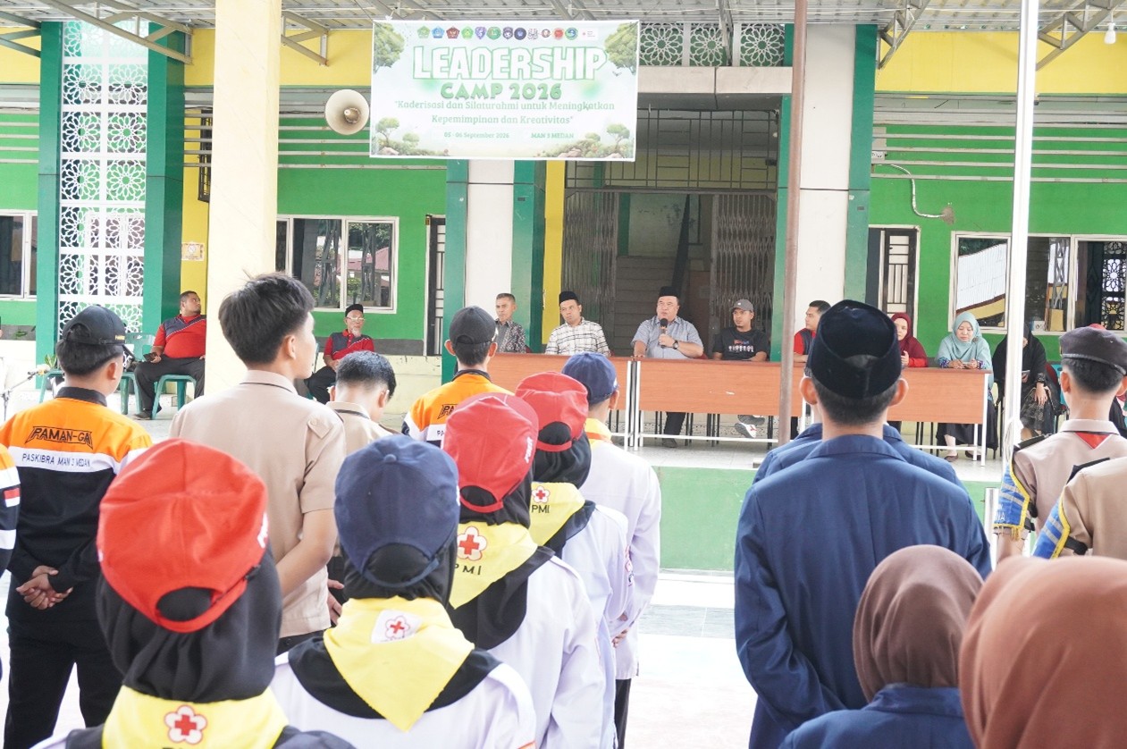 You are currently viewing Leadership Camp 2026 MAN 3 Medan Cetak Pemimpin Muda Berintegritas