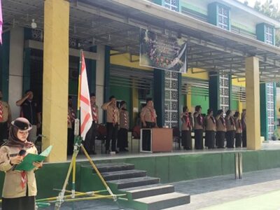 Pramuka MAN 3 Medan Gelar Pacak dan Pergantara, Tanamkan Karakter Pengabdian