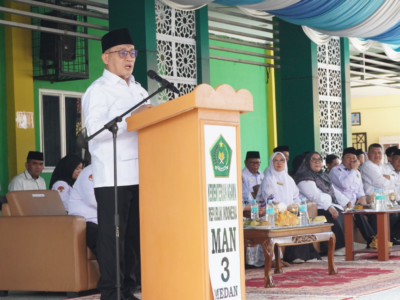 Wamenag RI Bawa Semangat Baru untuk Madrasah Sumut