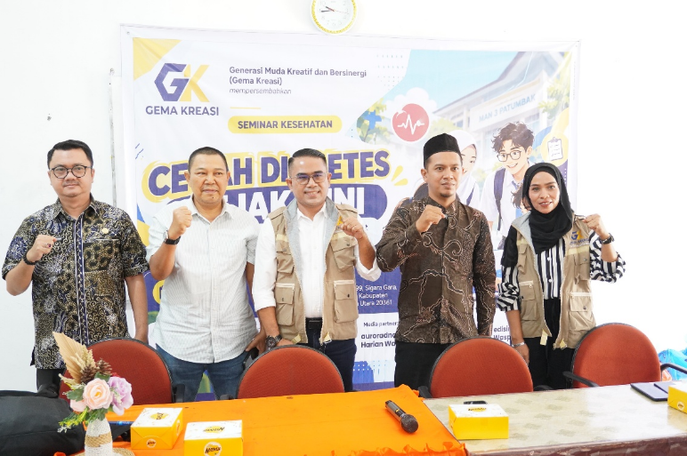 You are currently viewing Bersama Gema Kreasi, MAN 3 Medan Bangun Generasi Bebas Diabetes